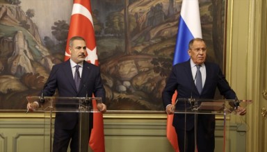 Fidan ve Lavrov'dan Telefon Görüşmesi