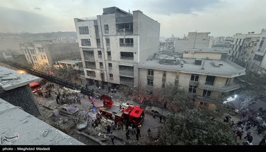 İsrail'in Tahran Saldırısından Kareler