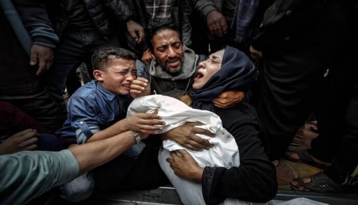 Soykırımcı İsrail Bayramın 2. Gününde 78 Filistinliyi Şehit Etti
