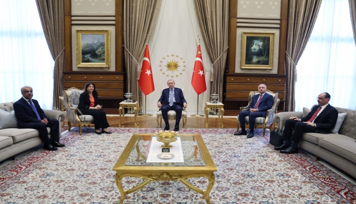 Erdoğan, DEM Parti Heyeti İle Görüştü
