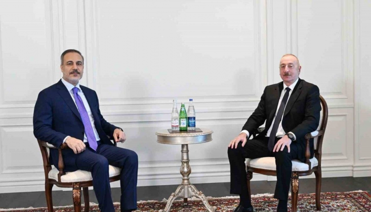 Hakan Fidan, Aliyev İle Görüştü