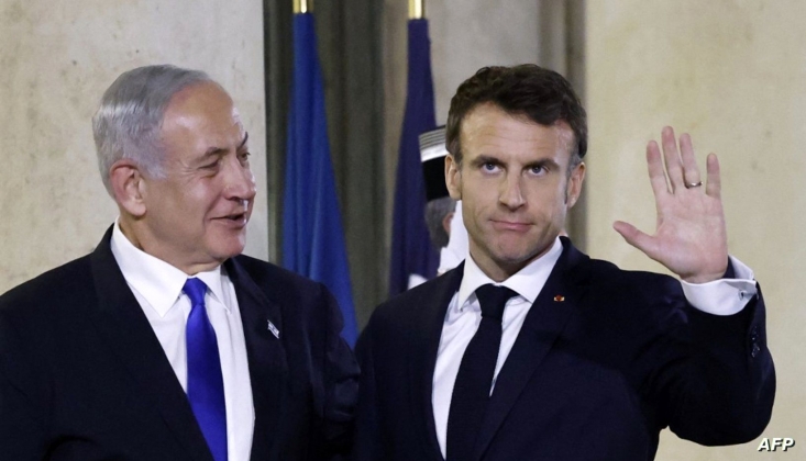 Macron; Tam Bir Siyonist Oyuncu Tam Bir İki Yüzlü Tam Bir Karanlık Pasçı!
