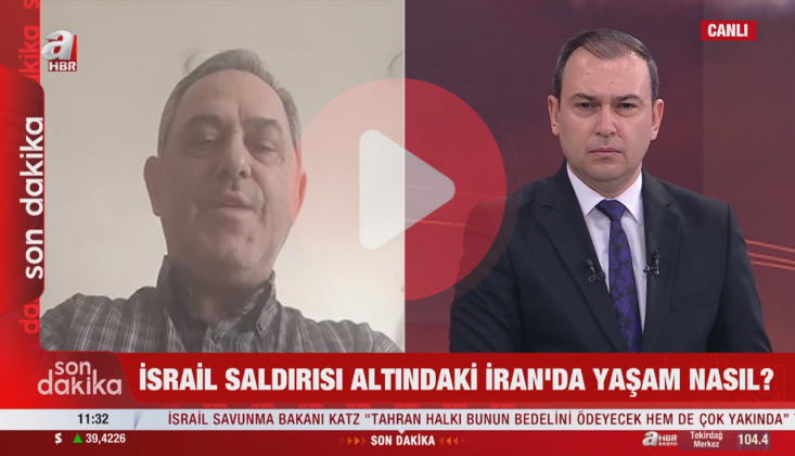 İsrail-İran Savaşının Tanığı Türk Vatandaşı A Haber'de