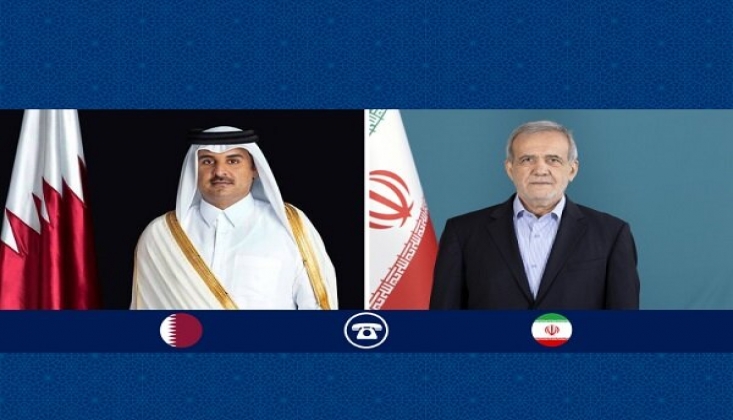 Pezeşkiyan, Katar Emiri İle Telefonda Görüştü