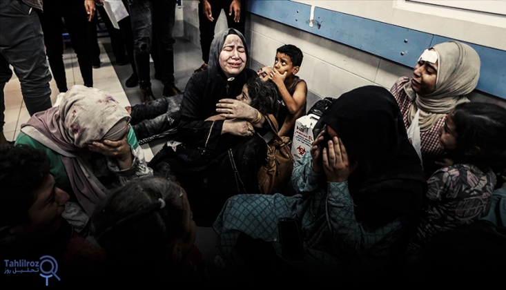 Soykırımcı İsrail Bir Gecede 56 Filistinliyi Şehit Etti