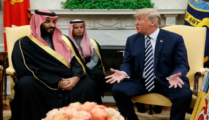 Trump Arabistan’da; Bin Selman’ın Kahvesini İçmedi