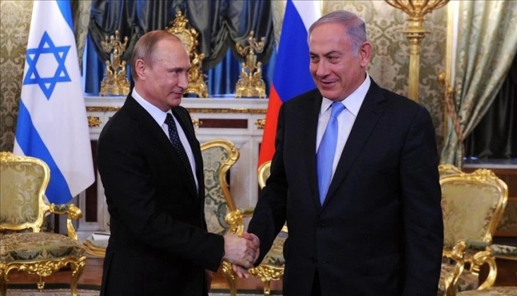 Putin Katil Netanyahu ile Görüştü