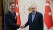 Erdoğan, NATO Genel Sekreteri Rutte'yle Görüştü