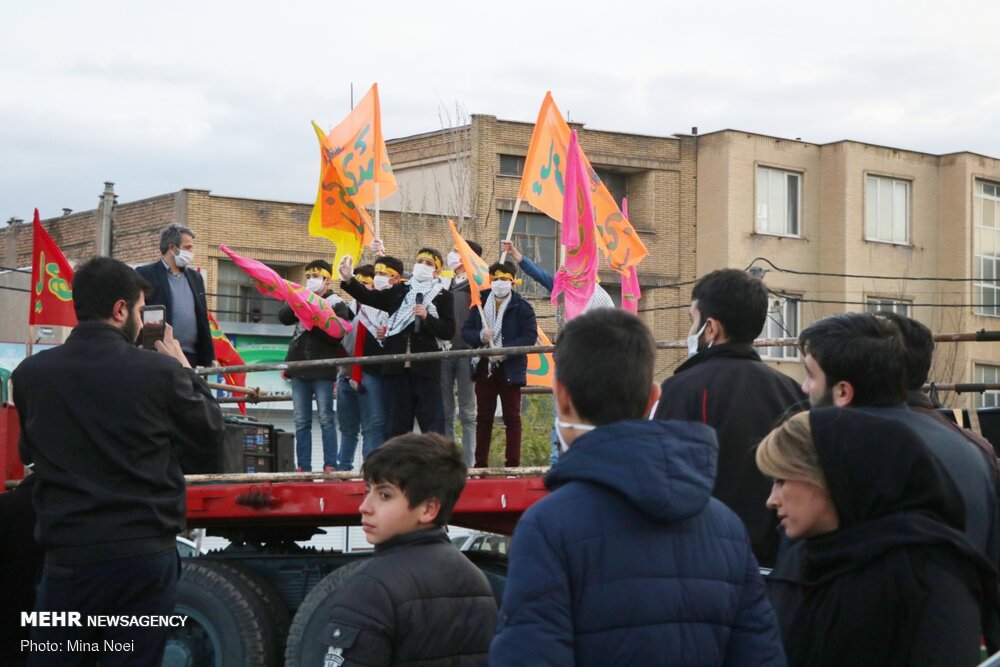 İran'da Hz. Mehdi’nin (a.f) Veladet Günü Kutlamaları