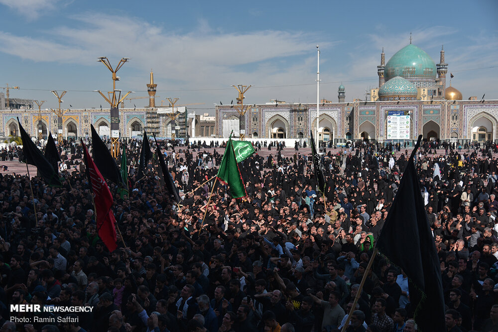 İmam Rıza'nın (a.s) Hareminde Erbain Merasimi