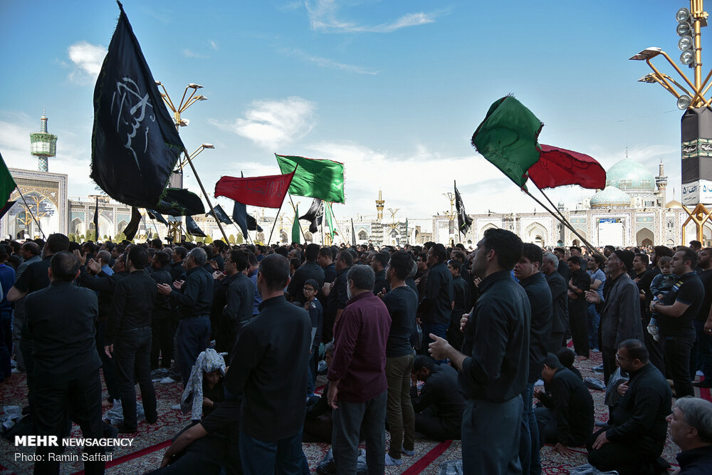 İmam Rıza'nın (a.s) Hareminde Erbain Merasimi