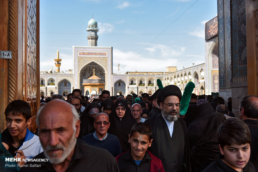 İmam Rıza'nın (a.s) Hareminde Erbain Merasimi