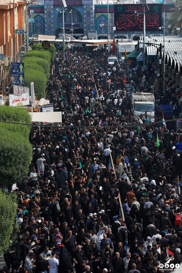 İmam Rıza'nın (a.s) Hareminde Erbain Merasimi