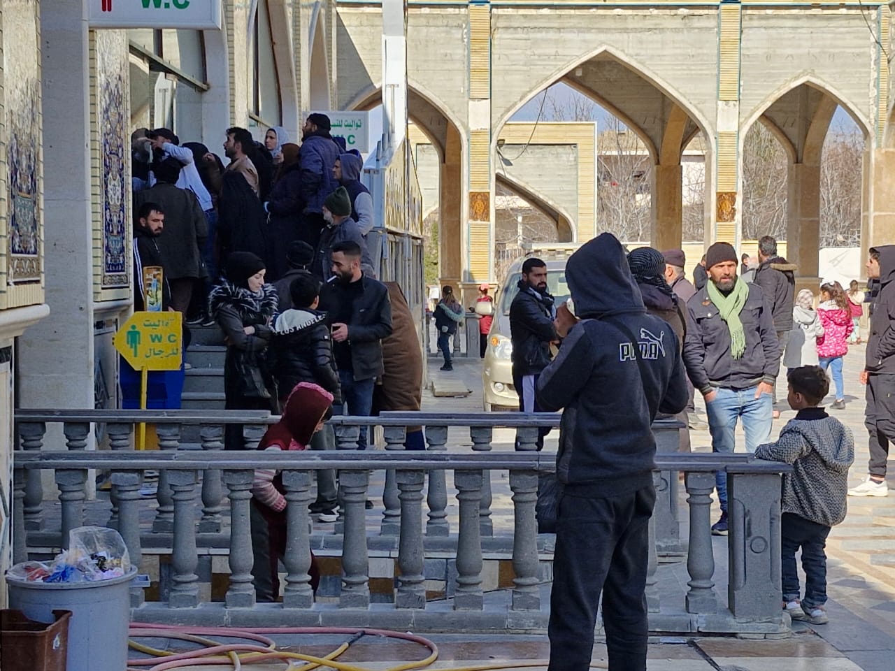 Lübnan'a Sığınan Suriyeli Şiilerin Yerleştirildikleri Çadırlardan Görüntüler